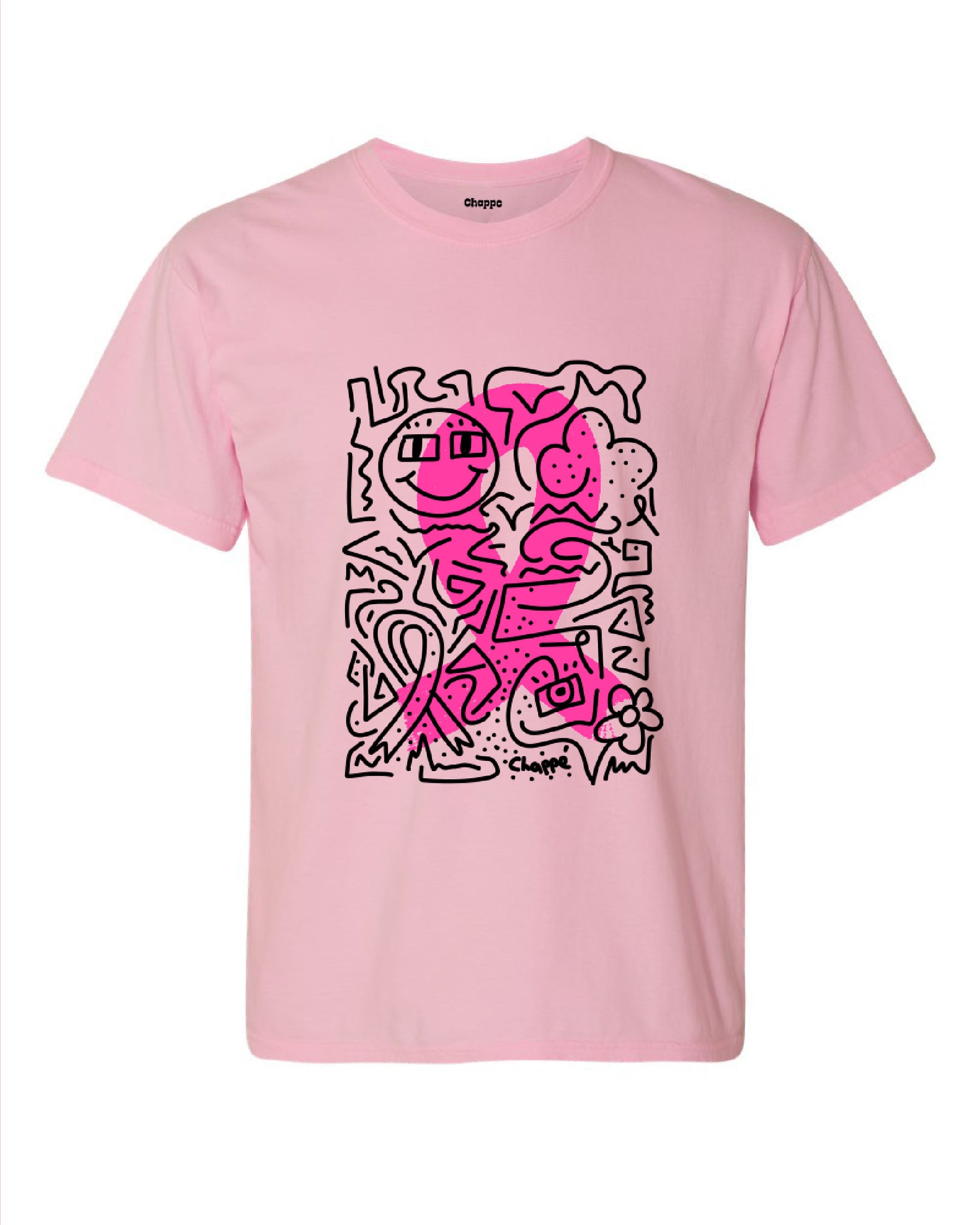 Breast Cancer Awareness Doodle Tee