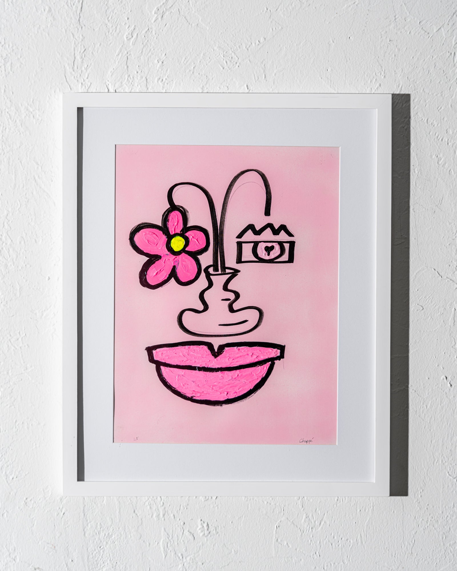 Pink Face / Flower Pot