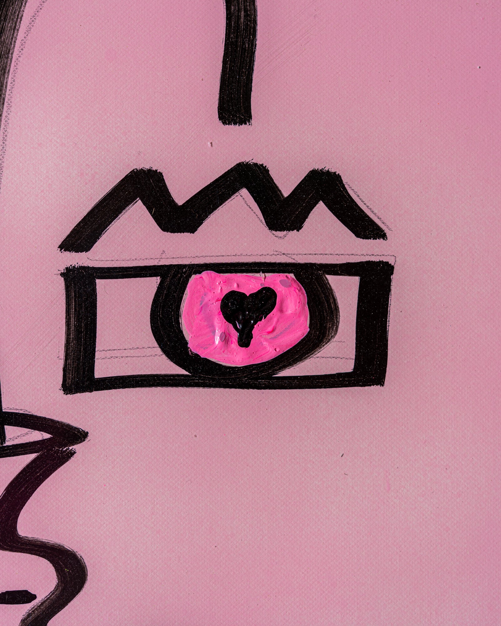 Pink Face / Flower Pot