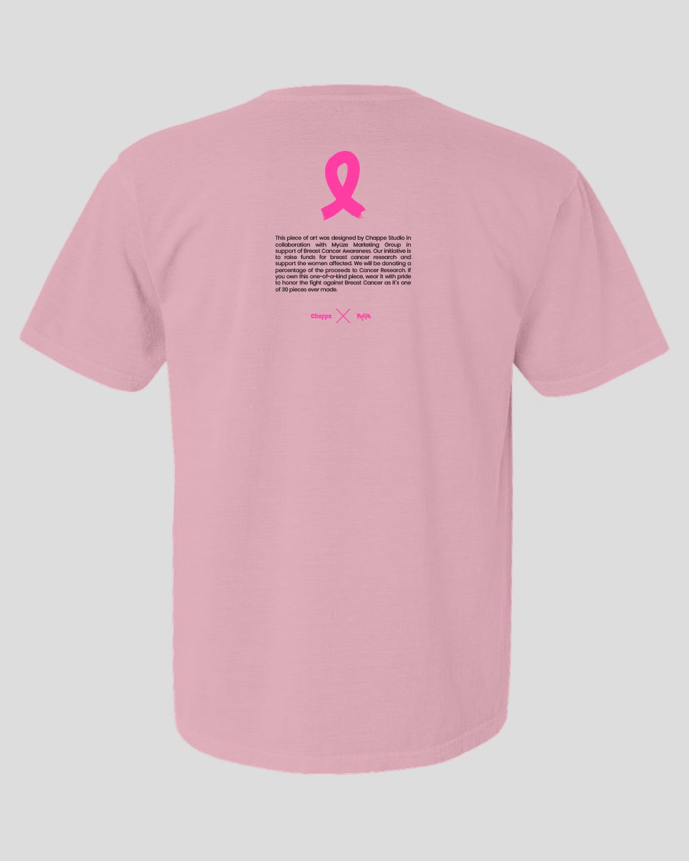 Flower Tee - Breast Cancer Awareness