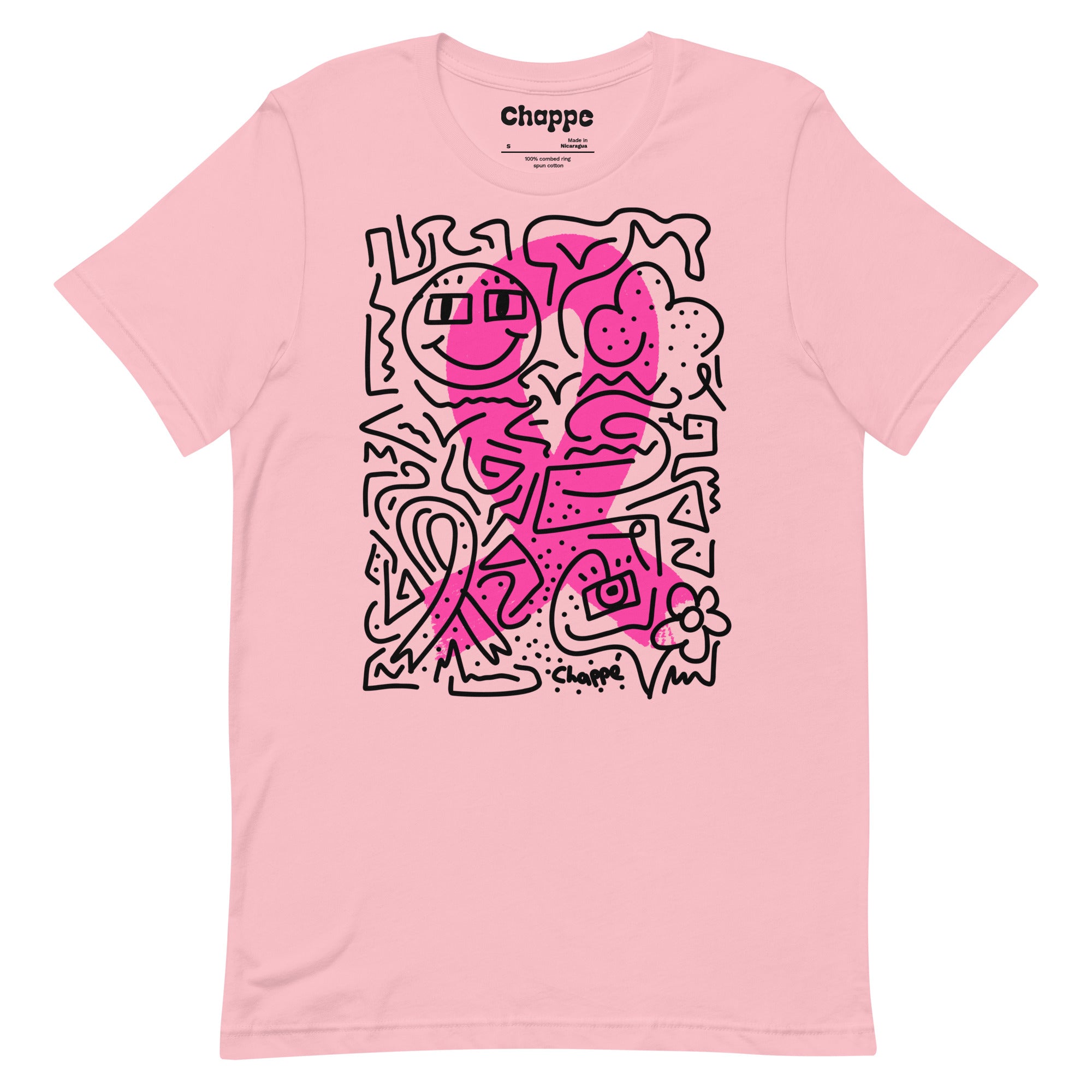 Breast Cancer Awareness Doodle Tee