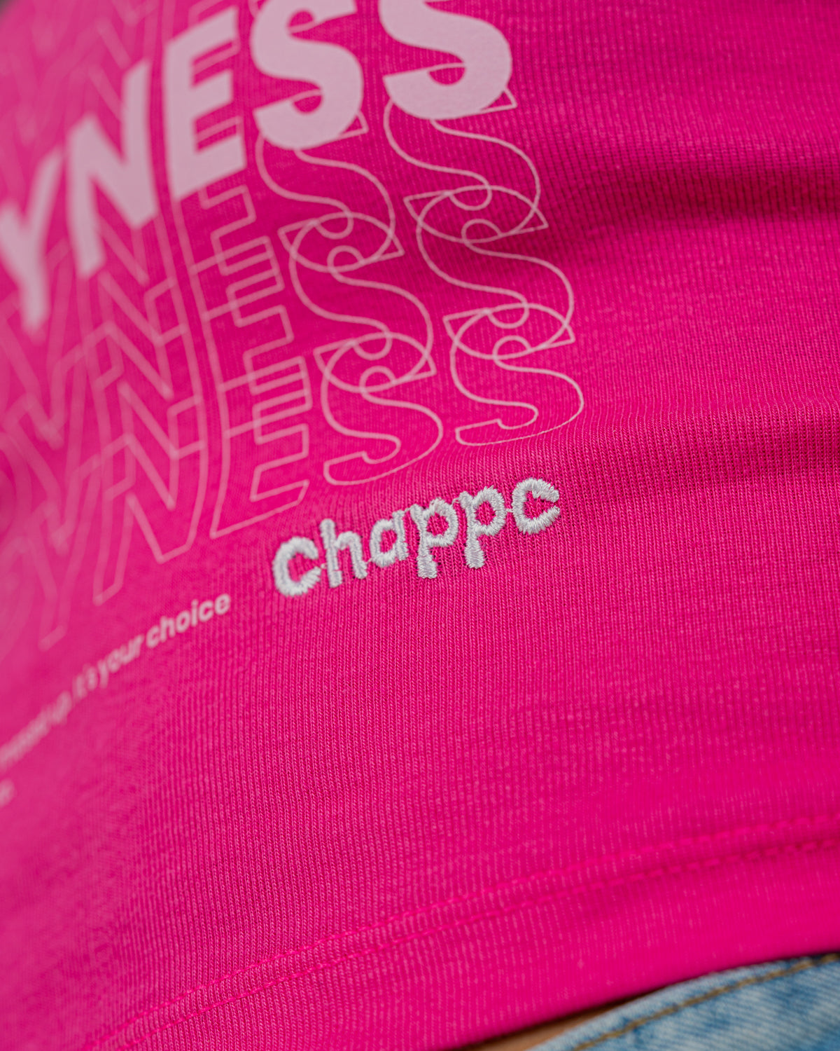 Happyness Chappe Women's Crop Top