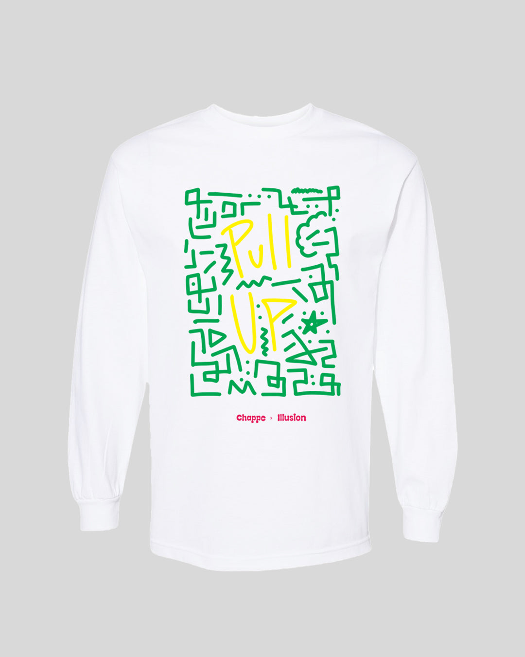 Pull Up Long Sleeve Tee - Illusion x Chappe